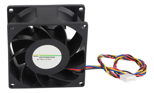 Ventilador Cpu Cooler Dual Ball Pwm De 4 Hilos Para Chasis D