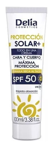 Protector Solar Delia 100ml Spf - mL a $21000