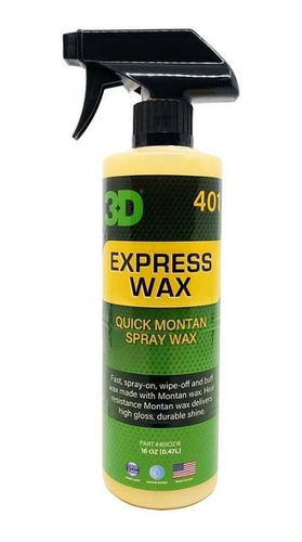 Express Wax - Cera Líquida De Rápida Aplicación 1/2lt - 3d