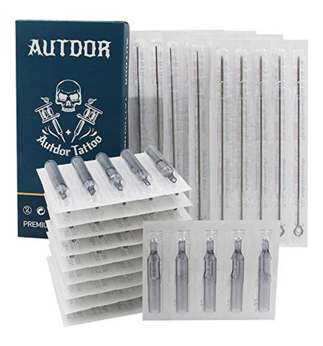 Tinta Para Tatuaje Kit De Agujas Y Puntas De Tatuaje - Autdo