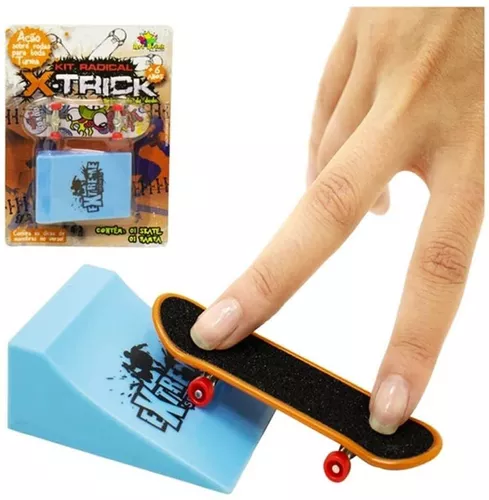 Skate Fingerboard, dedo interativas para crianças