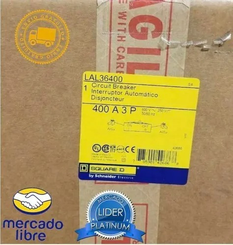 Interruptor Termomagnetico Square D Lal36400 3x400a Nuevo