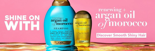 Shampoo Ogx Argan Oil Of Morocco Renewing 385ml