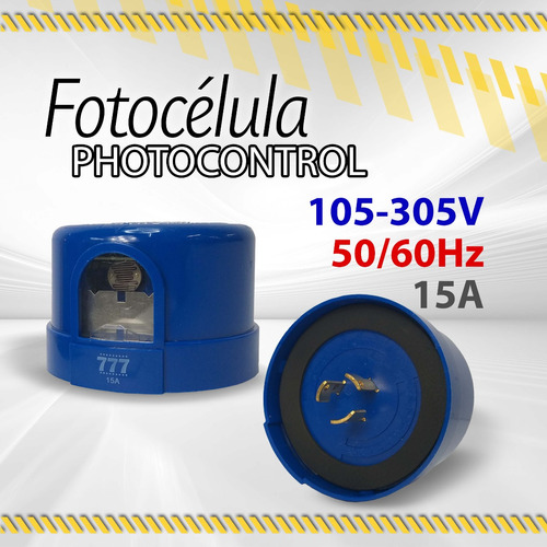 Fotocelula 105-305v 50/60hz 15a 777 Photocontrol / 09581