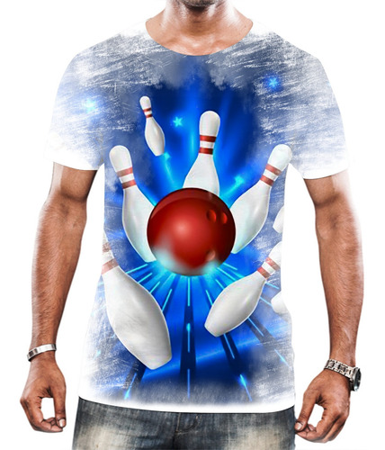 Camiseta Camisa Jogo De Boliche Competição Envio Rápido 1