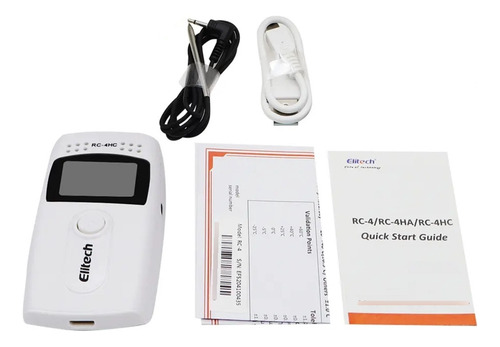 Data Logger Temperatura Humedad Cadena Frio Elitech Rc-4hc