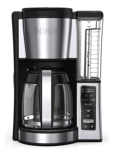 Cafetera De Cristal Programable Ninja Para 12 Tazas, Color N