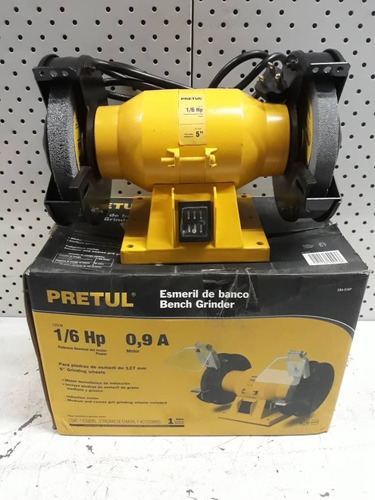 Esmeril De Banco Pretul 1/6hp 5 Pulgadas