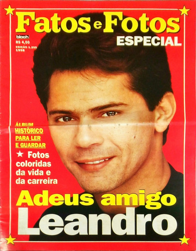 Fatos E Fotos Especial - Adeus Amigo Leandro Album 1998