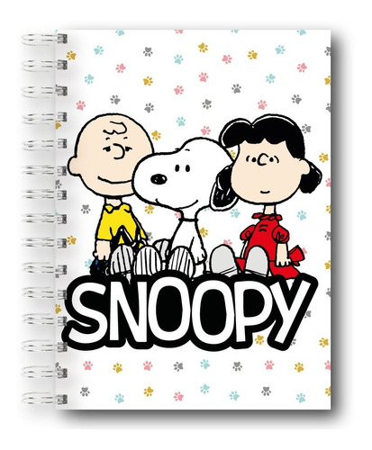 Cuaderno De Snoopy + Separador A Tono - Patitas Y Amigos