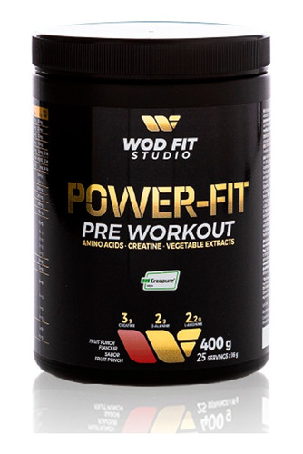 Pre Workout Power Fit Wod Fit Studio