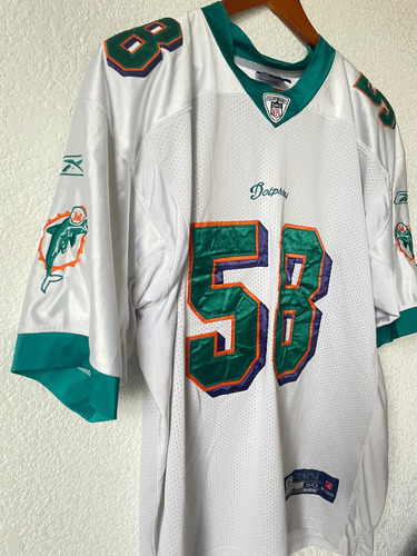 Jersey Reebok Miami Dolphins Dansby Xl Hombre Original (Usado)