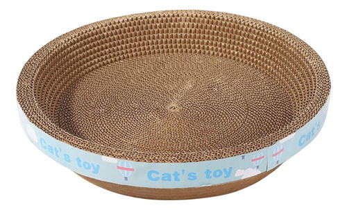 Cat Scratcher Lounge Bed Espesar Papel Corrugado Pulido M