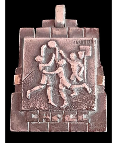 Antigua Medalla De Campeón Basketball 1936