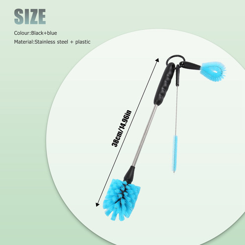 Set De Limpieza De Botellas De Agua De Acero Inoxidable, Bot