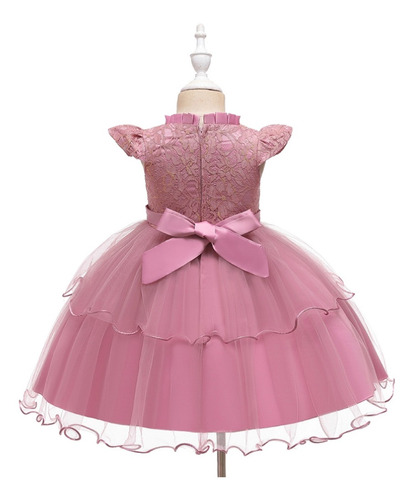 Vestido De Niña Para Fiesta Elegante Bautizo Pajesita Cumple