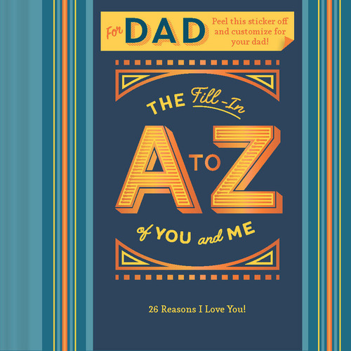 Fill In A To Z Of You & Me For Dad, De Cain Scott. Editorial Chronicle En Inglés, 2024