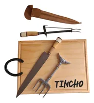 Comprar Utensilios Parrilla Tabla Asado Madera 40x30 Grabado Laser