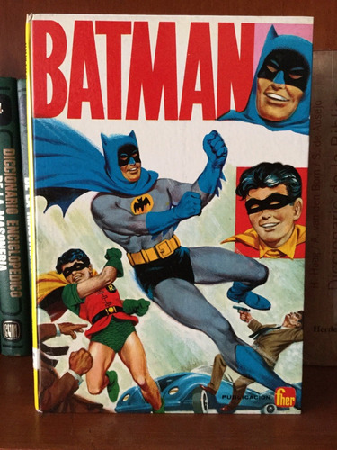 Batman Editorial Fher Comic Raro Pasta Dura 1967