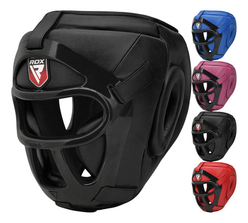 Protector De Rostro Rdx Maya Hide De Cuero Para Boxeo Y Ufc,