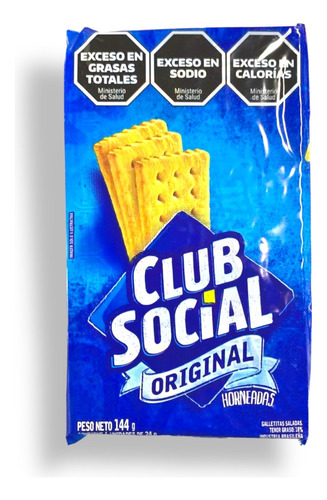 Club Social Pack X 6 Paquetes - Barata La Golosineria