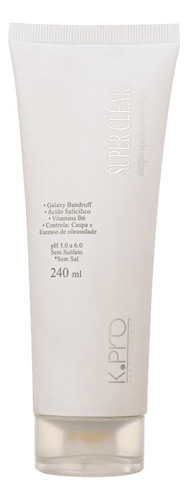 Shampoo Anticaspa K.pro Linha Super Clear 240ml