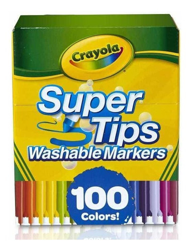 Marcadores Crayola Súper Tip Con 100