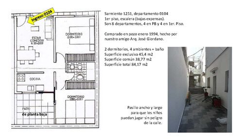 Ideal Reciclar Ph Céntrico 2 Dorm Excelente Financiación