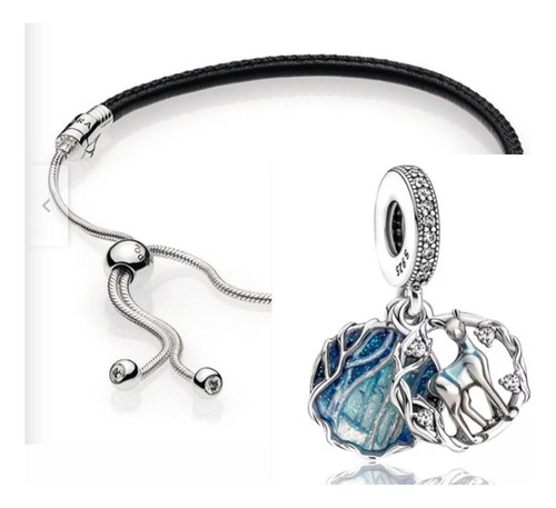 Brazalete Pandora Más Charm Patronus Harry Potter Nuevo