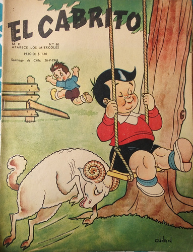 Revista El Cabrito N°86 1943 (aa968