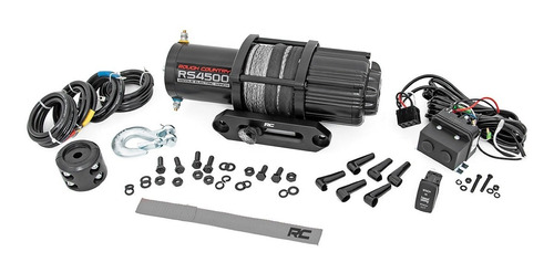 Winch Cuerda Sintetica 4500lb Rough Country Rzr Can Am X3