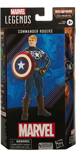 Marvel Legends Series Commander Rogers Hulk Baf