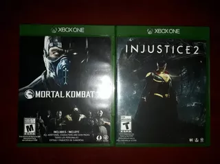 Pack 2 Juegos Injustice 2 Y Mortal Kombat Xl Para Xbox One