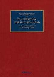Libro Constitución: Norma Y Realidad Original