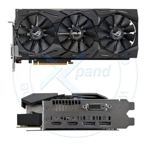 Tarjeta De Video Asus Rog Strix Radeon Rx Vega 56