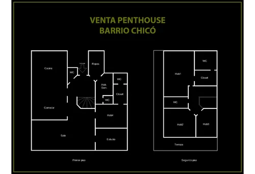 Venta De Penthouse En Chico
