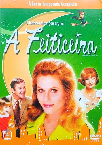 Dvd A Feiticeira 6a Temporada - Box Com 4 Discos Lacrado