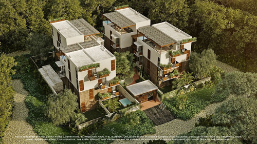 Departamentos Eco-chic En Venta Lúum Zamá, Tulum, Quintana R