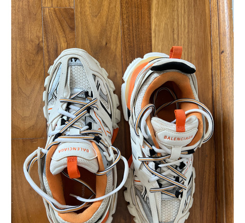Tennis Balenciaga Track Sneakers White Orange