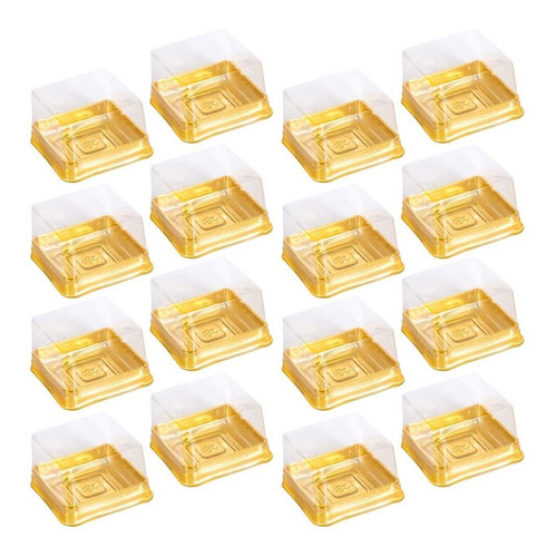 Housoutil Juego 200 Mini Estuche Para Cupcake Plastico