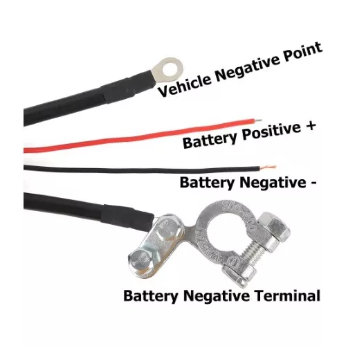 Corta Corriente Para Auto Batería 12v - 200a, 2 Controles R