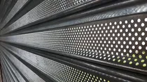 Comprar Cortinas Metálicas Microperforada Reforzada Por Mt2