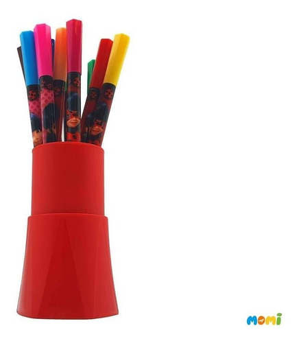 Imagen 3 de 5 de Set 12 Marcadores Punta Fina 15 Cm My Little Pony