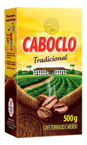 Café Caboclo Tradicional Pacote Com 500 Grs