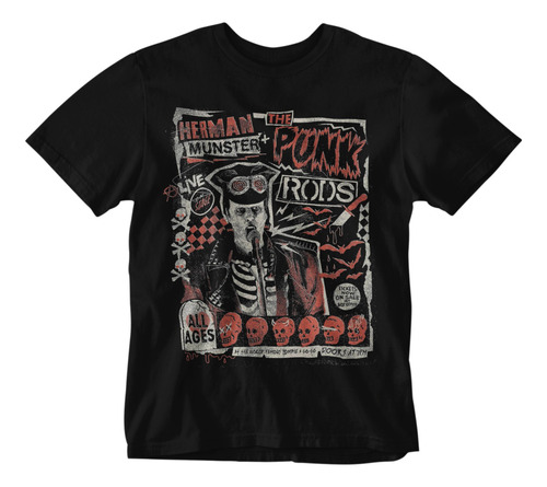 Camiseta Pelicula The Munsters Rob Zombie