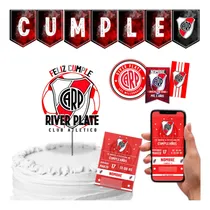 Comprar Kit Imprimible Cumpleaños + Candy Editable - River Plate