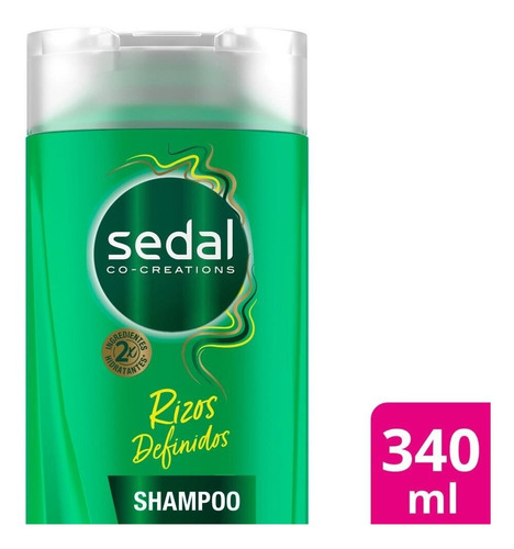 Shampoo Sedal Rizos Definidos Hidratante X 340 Ml