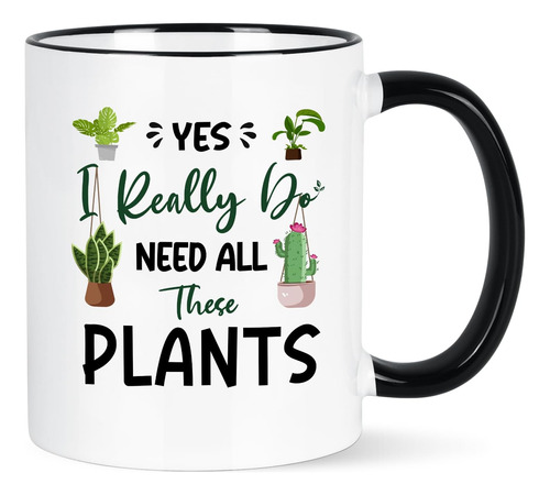 Yhrjwn ' Regalos Para Amantes De Las Plantas, Taza De Planta