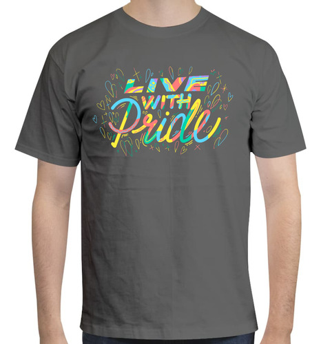 Playera Orgullo Lgtb - Pride - Live With Pride