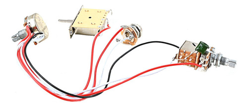 Juego De Arnés De Cableado De Guitarra B500k Fácil De Usar